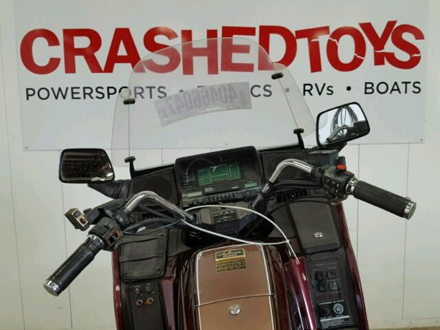 1HFSC1421HA309067 - 1987 HONDA GL1200 A MAROON photo 8