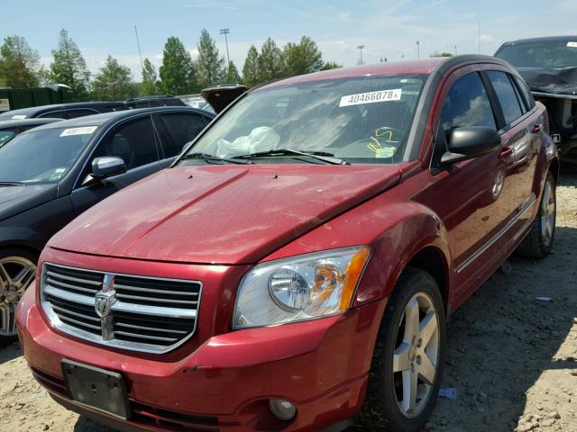 1B3HB78K78D631569 - 2008 DODGE CALIBER R/ RED photo 2