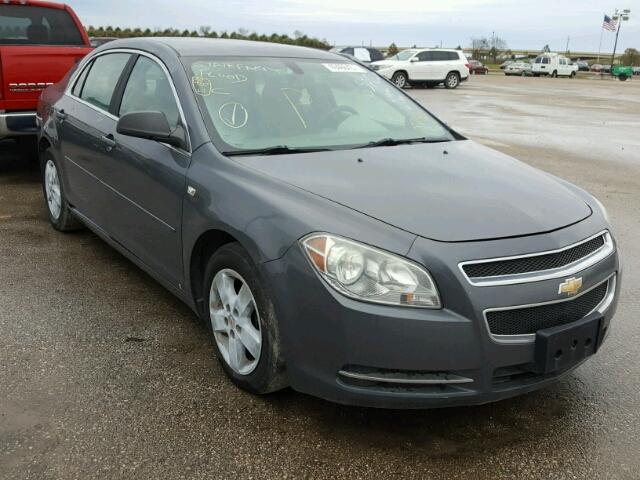 1G1ZG57B88F296572 - 2008 CHEVROLET MALIBU GRAY photo 1