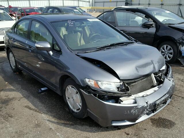 JHMFA3F22AS001480 - 2010 HONDA CIVIC GRAY photo 1