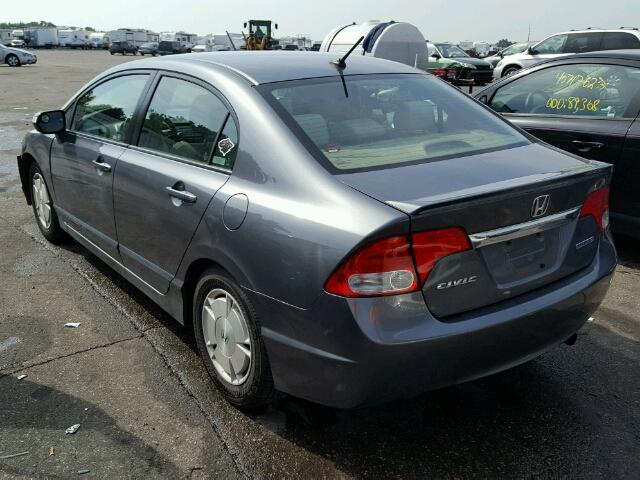 JHMFA3F22AS001480 - 2010 HONDA CIVIC GRAY photo 3