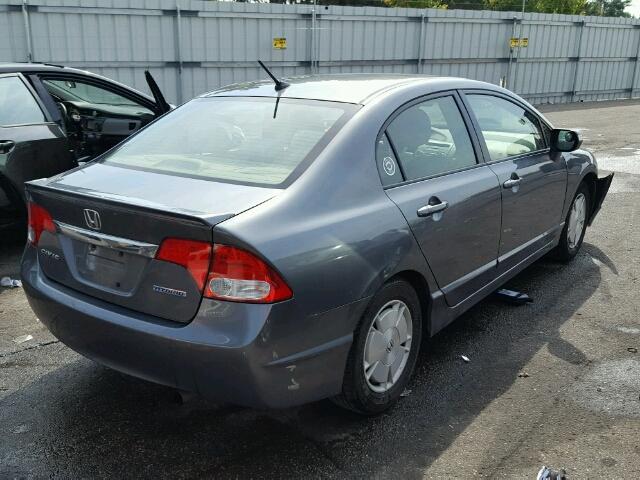 JHMFA3F22AS001480 - 2010 HONDA CIVIC GRAY photo 4