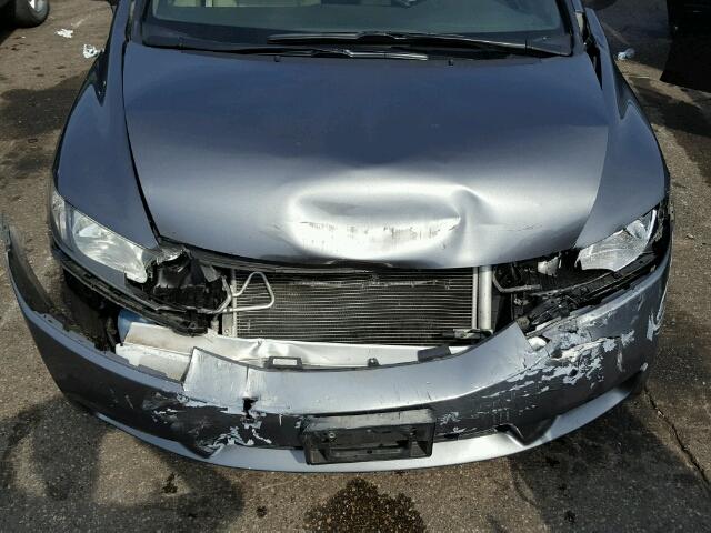 JHMFA3F22AS001480 - 2010 HONDA CIVIC GRAY photo 7