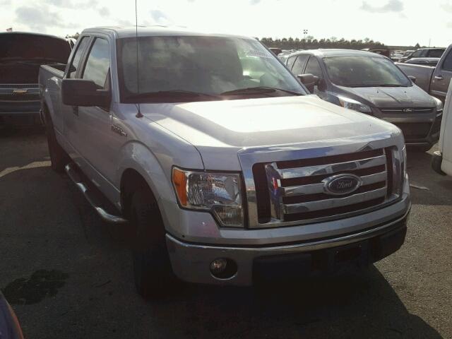 1FTFX1CF5CKE32572 - 2012 FORD F150 SUPER SILVER photo 1