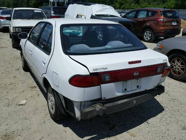 3N1AB41D0XL078303 - 1999 NISSAN SENTRA BAS WHITE photo 3