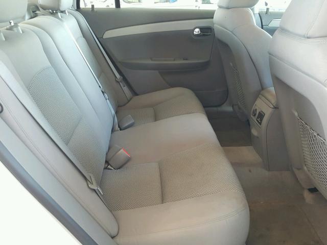 1G1ZC5EU7CF397692 - 2012 CHEVROLET MALIBU 1LT WHITE photo 6