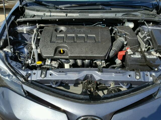 5YFBURHE0HP578943 - 2017 TOYOTA COROLLA BLUE photo 7