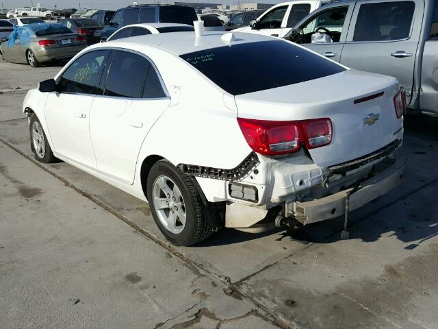 1G11C5SA0DF193616 - 2013 CHEVROLET MALIBU 1LT WHITE photo 3