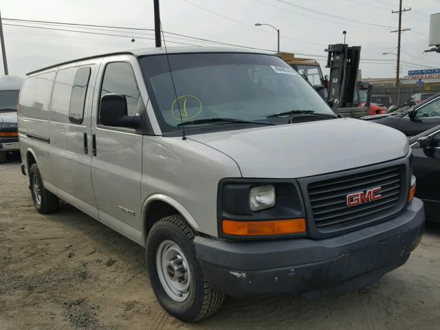 1GTGG29U551222563 - 2005 GMC SAVANA G25 GRAY photo 1