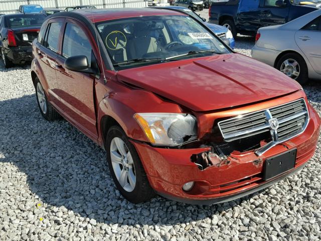 1B3CB3HA5AD568651 - 2010 DODGE CALIBER MA ORANGE photo 1