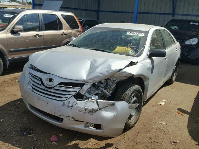 4T1BE46K59U391125 - 2009 TOYOTA CAMRY BASE SILVER photo 2