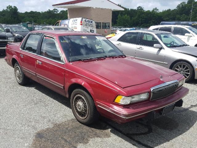 1G4AG55M3S6444106 - 1995 BUICK CENTURY SP RED photo 1