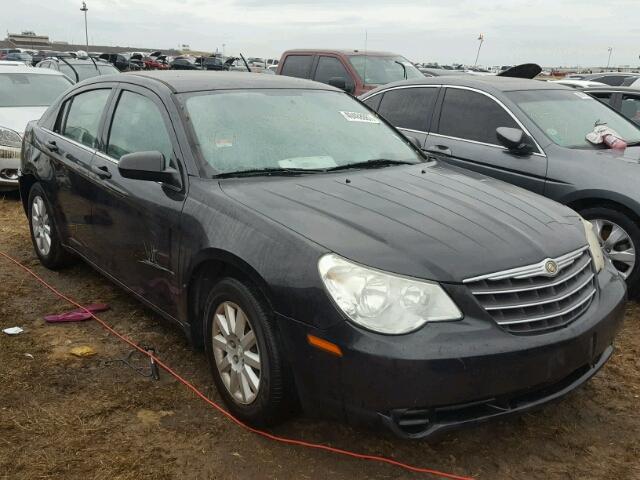 1C3LC46K98N181803 - 2008 CHRYSLER SEBRING LX BLACK photo 1