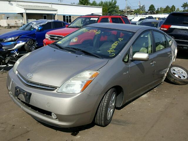 JTDKB20U877566054 - 2007 TOYOTA PRIUS BEIGE photo 2