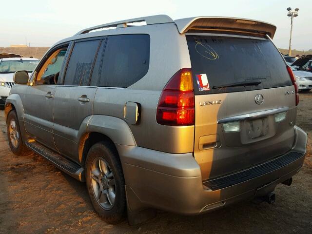 JTJBT20X540063946 - 2004 LEXUS GX TAN photo 3