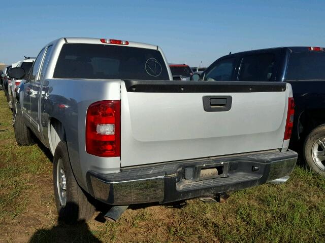 1GCRCREAXBZ382170 - 2011 CHEVROLET SILVERADO SILVER photo 3