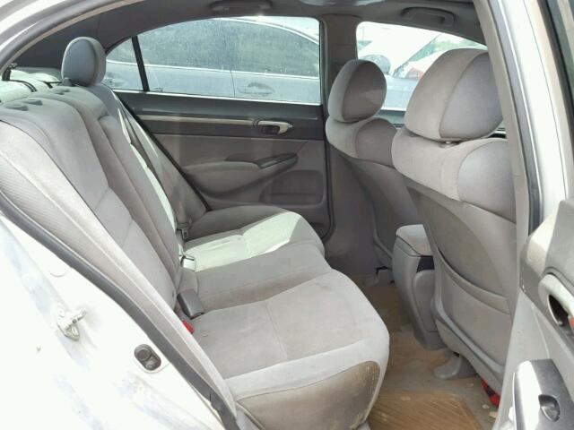 1HGFA16896L135349 - 2006 HONDA CIVIC EX 银色 照片 6