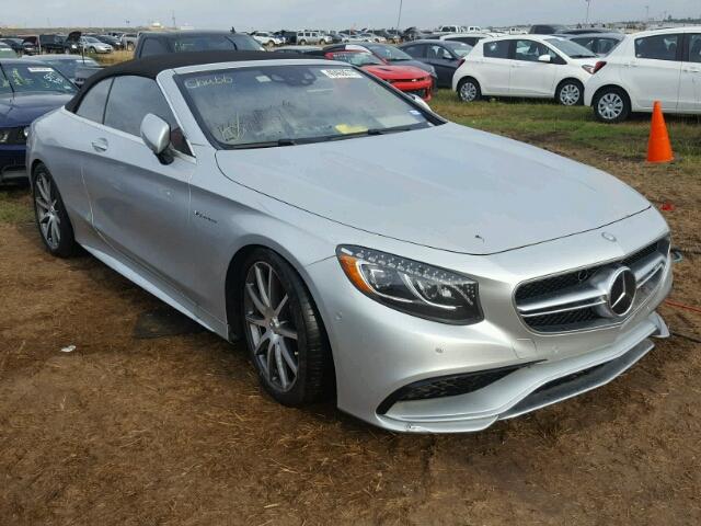 WDDXK7JBXHA020365 - 2017 MERCEDES-BENZ S SILVER photo 1