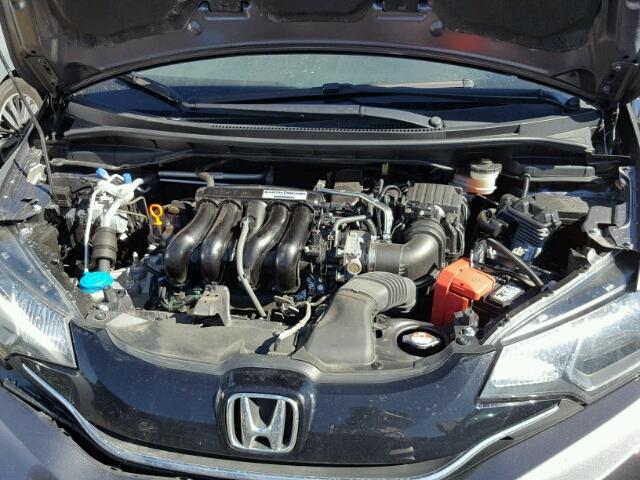 3HGGK5H88FM763181 - 2015 HONDA FIT EX GRAY photo 7