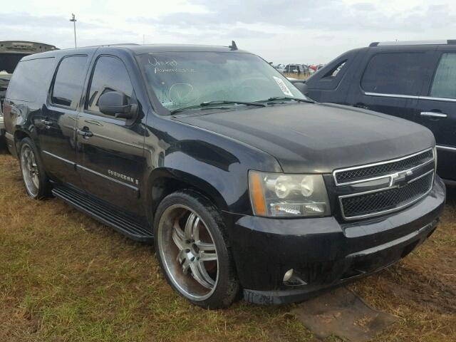 3GNFC16J37G148695 - 2007 CHEVROLET SUBURBAN BLACK photo 1