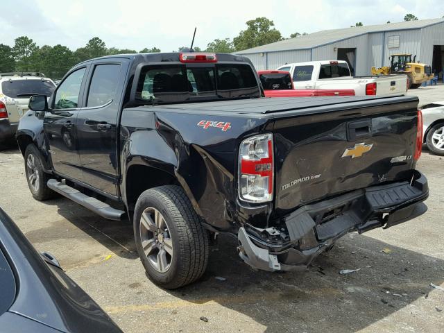 1GCGTCEN9H1186316 - 2017 CHEVROLET COLORADO L BLACK photo 3