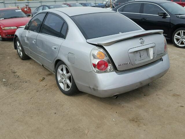 1N4BL11D82C105142 - 2002 NISSAN ALTIMA SE SILVER photo 3