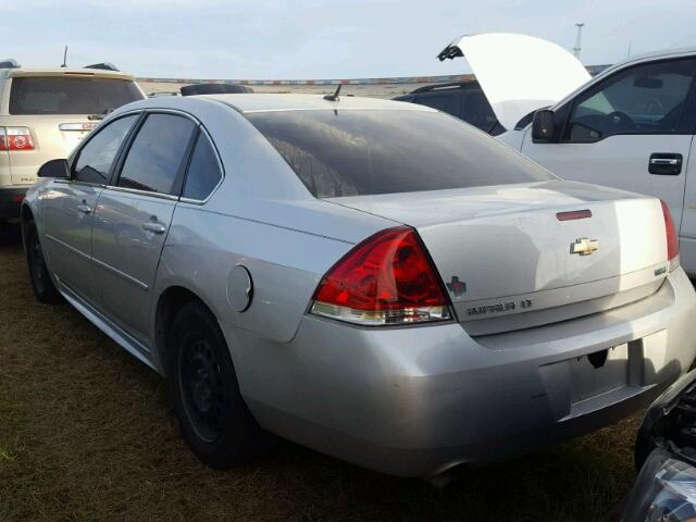 2G1WG5E34D1203224 - 2013 CHEVROLET IMPALA SILVER photo 3