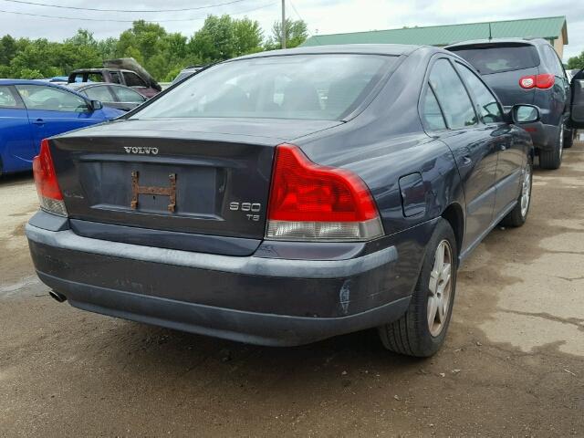 YV1RS53D322129025 - 2002 VOLVO S60 T5 CHARCOAL photo 4