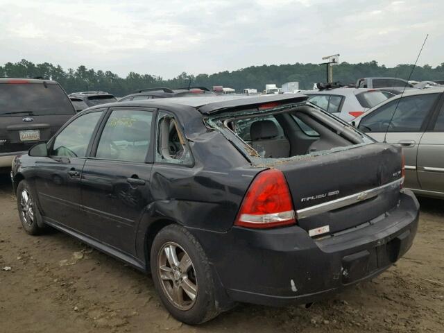 1G1ZT62885F324461 - 2005 CHEVROLET MALIBU MAX BLACK photo 3