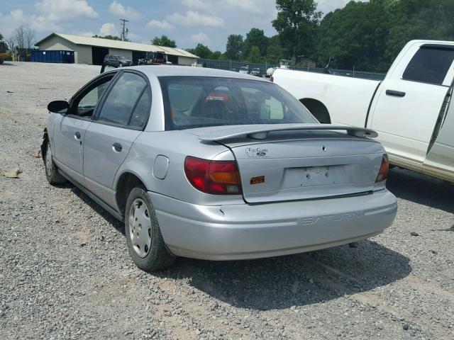 1G8ZH52892Z120548 - 2002 SATURN SL1 SILVER photo 3