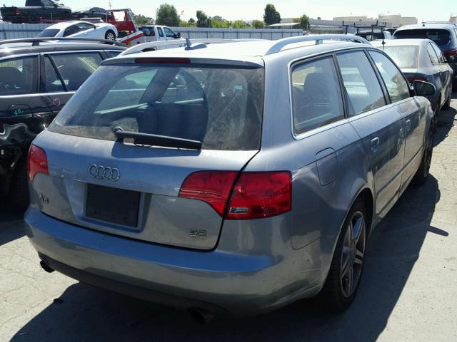 WAUKH78E06A164830 - 2006 AUDI A4 3.2 AVA GRAY photo 4