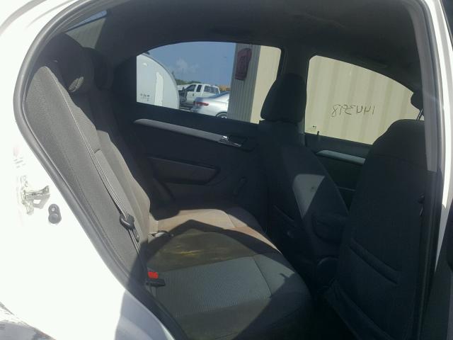 KL1TD5DE7AB079829 - 2010 CHEVROLET AVEO LS WHITE photo 6