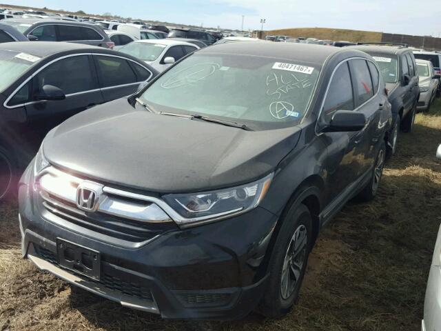 5J6RW5H33HL001889 - 2017 HONDA CR-V BLACK photo 2