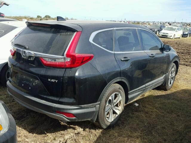 5J6RW5H33HL001889 - 2017 HONDA CR-V BLACK photo 4