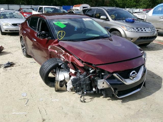 1N4AA6AP6GC430811 - 2016 NISSAN MAXIMA 3.5 BURGUNDY photo 1