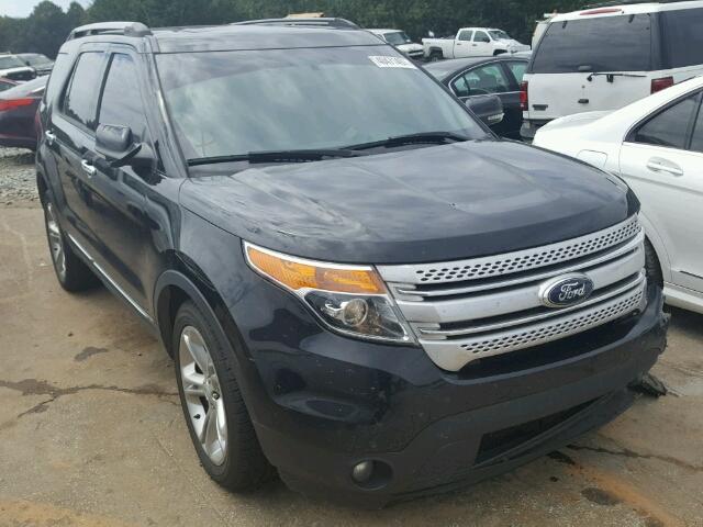 1FM5K7D98DGA97894 - 2013 FORD EXPLORER X BLACK photo 1