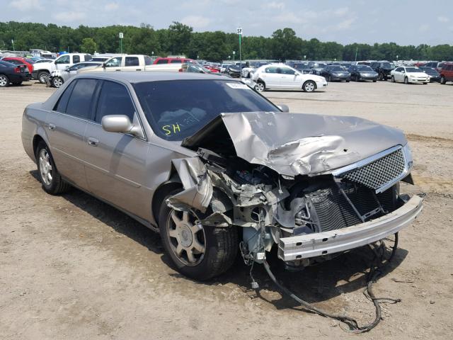 1G6KD54Y14U195182 - 2004 CADILLAC DEVILLE BROWN photo 1