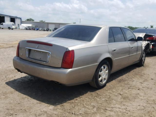 1G6KD54Y14U195182 - 2004 CADILLAC DEVILLE BROWN photo 4