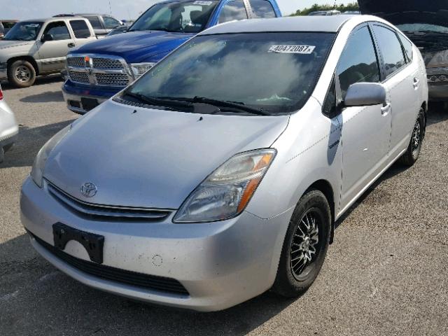 JTDKB20U497854771 - 2009 TOYOTA PRIUS SILVER photo 2