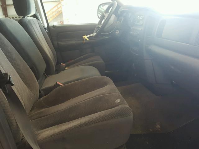 3D7KA28D63G753742 - 2003 DODGE RAM 2500 S CHARCOAL photo 5