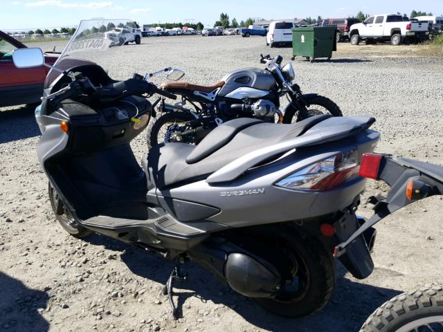 JS1CK44B5D2100528 - 2013 SUZUKI AN400 A GRAY photo 3