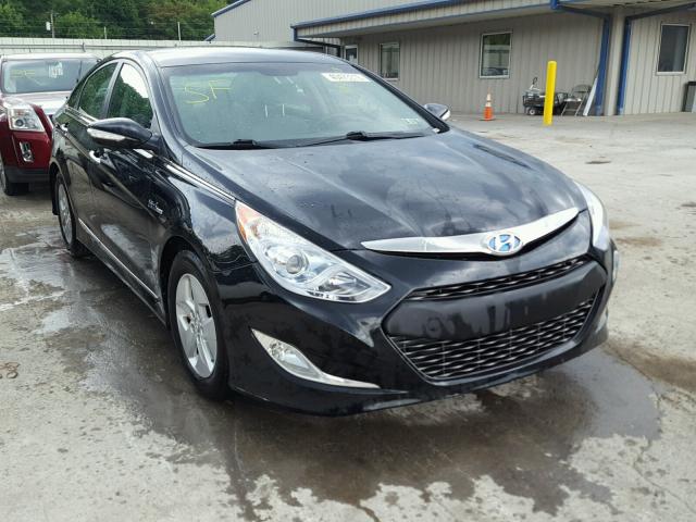 KMHEC4A41BA005075 - 2011 HYUNDAI SONATA HYB BLACK photo 1