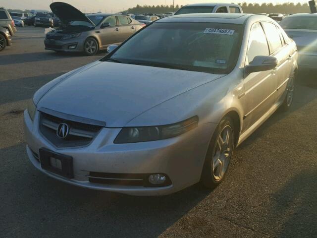 19UUA76547A010403 - 2007 ACURA TL TYPE S SILVER photo 2