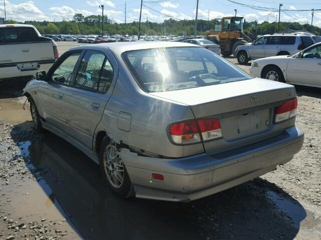 JNKCP11AXXT011407 - 1999 INFINITI G20 GRAY photo 3