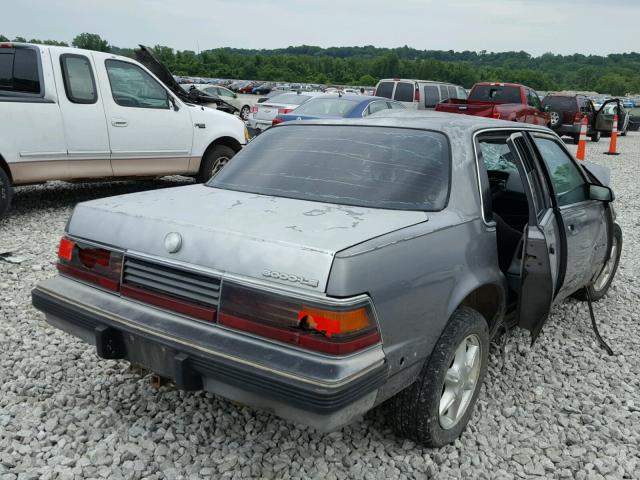 1G2AF54T0M6224865 - 1991 PONTIAC 6000 LE GRAY photo 4