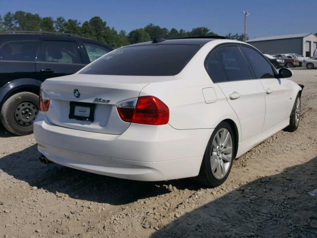 WBAVB17556NK39818 - 2006 BMW 325 I AUTO WHITE photo 4