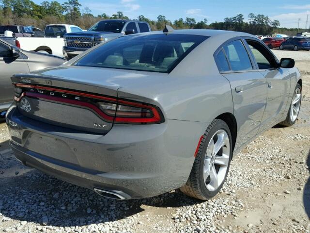 2C3CDXHG0HH544070 - 2017 DODGE CHARGER SX GRAY photo 4