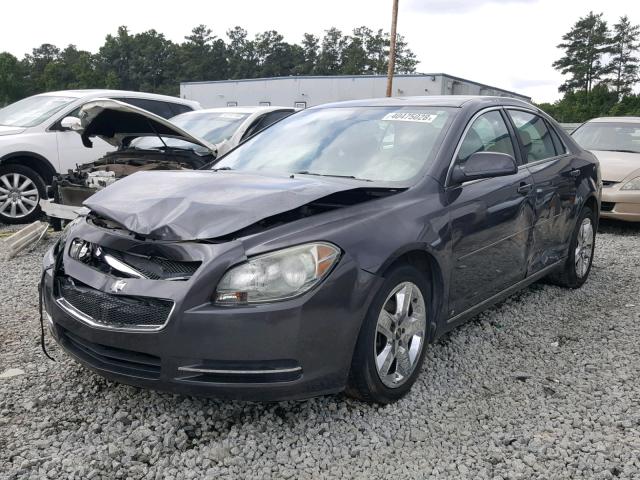1G1ZC5EB4A4110994 - 2010 CHEVROLET MALIBU 1LT 灰色 照片 2