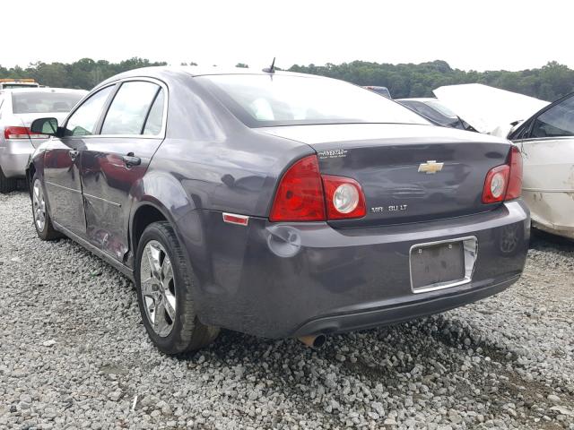 1G1ZC5EB4A4110994 - 2010 CHEVROLET MALIBU 1LT 灰色 照片 3