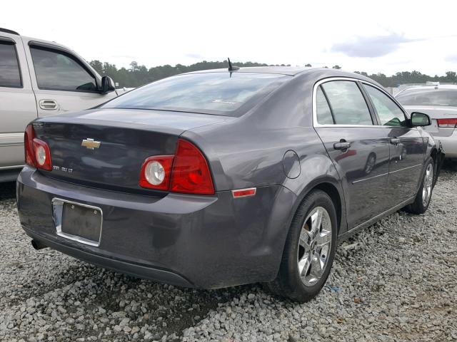 1G1ZC5EB4A4110994 - 2010 CHEVROLET MALIBU 1LT 灰色 照片 4